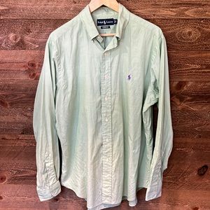 mens green shirt